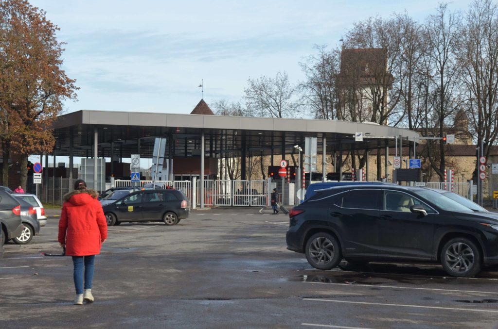 Russische Grenzerfahrungen Grenzübergang Narva