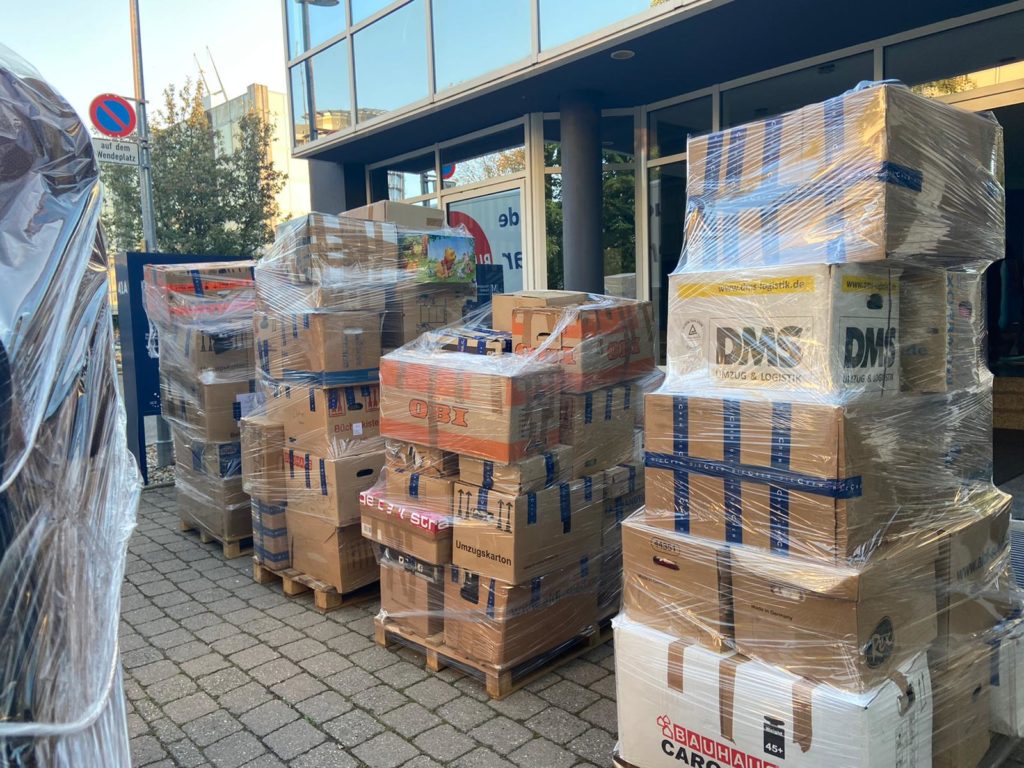 Moria EuropeCares Sammelaktion